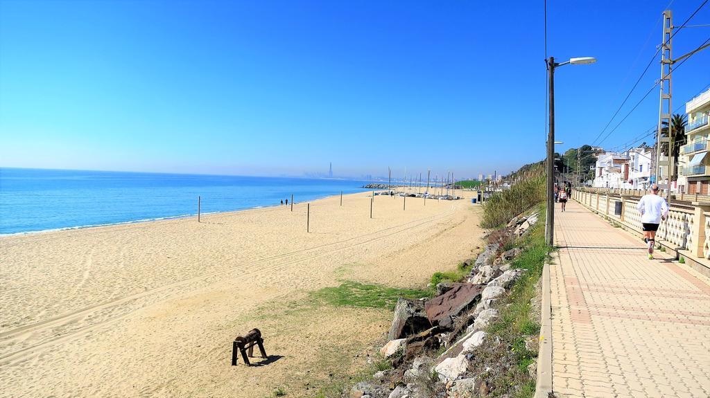 Claire Seaview&Beach-apartment Montgat Extérieur photo